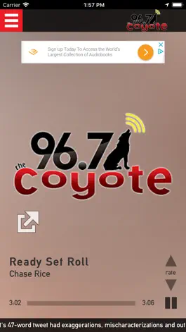 Game screenshot 96.7 The Coyote mod apk