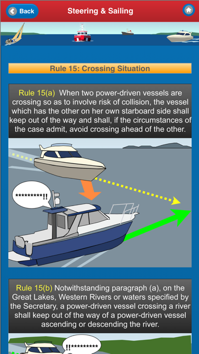 Navigation Rules Inland - for Boating & Sailing Screenshot 3