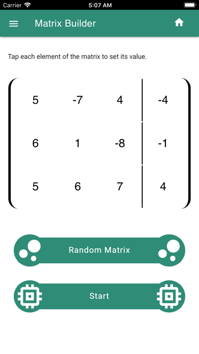 DIY Matrix Calculator screenshot 2