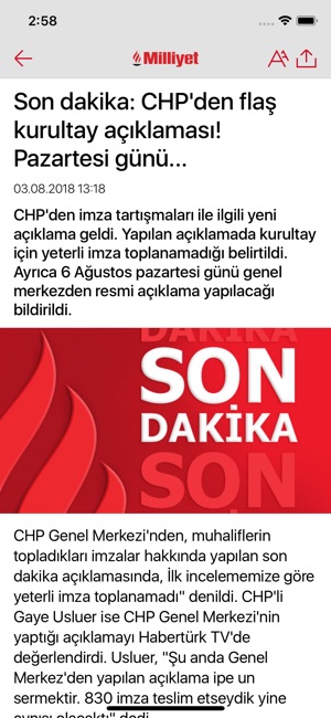 Milliyet Haber(圖3)-速報App