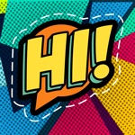 Comic Boom Pop Art Sticker App