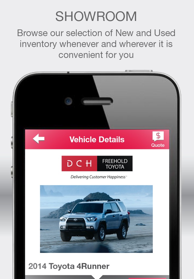 Official DCH Freehold Toyota screenshot 3