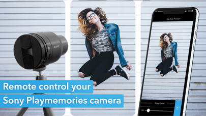 GoCamera - Take amazing pictures using Sony PlayMemories cameras and your iPhone Screenshot 1