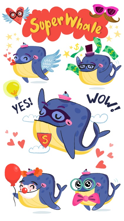 Super Whale by MarushaBelle
