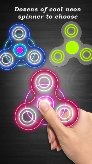 Neon Fidget Spinner Simulator(圖2)-速報App