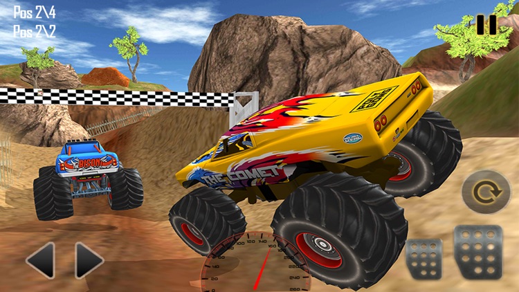 Super Monster Truck Racing: Destruction Stunt Game screenshot-3
