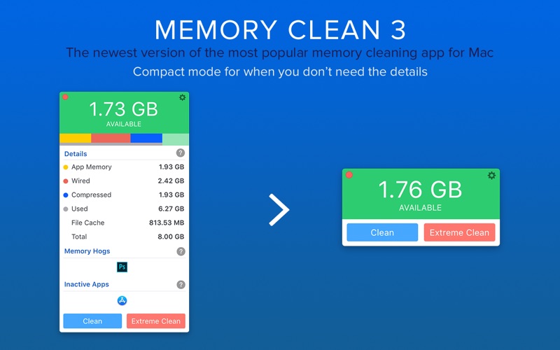 Memory Clean 3: Free Up Memory Screenshots