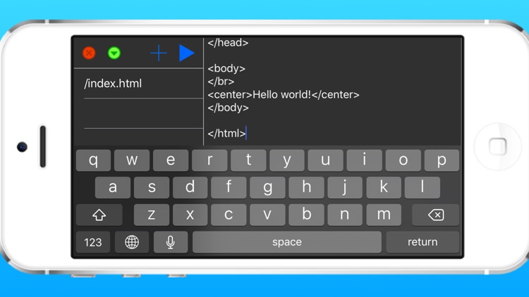 HTML IDE