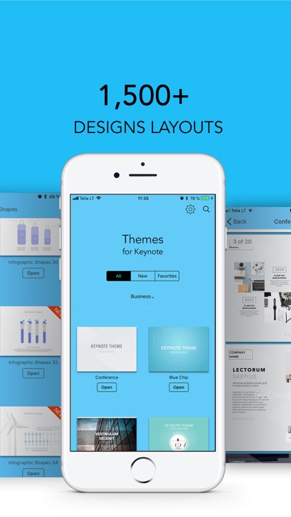 Templates for Keynote