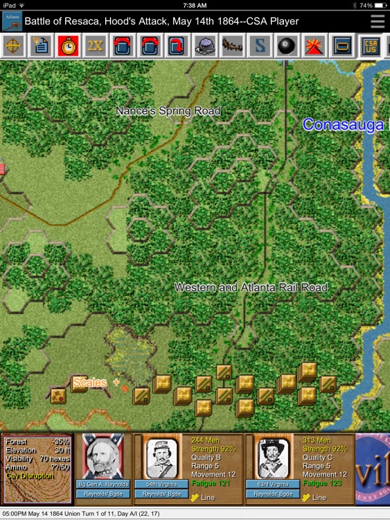 Civil War Battles - Atlanta screenshot-4