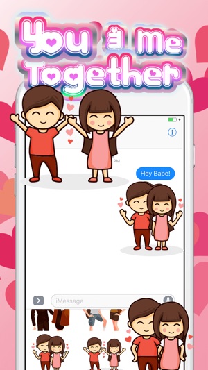 You & Me Together – Couple Sticker(圖1)-速報App