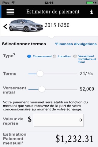My MBFS.ca for iPhone screenshot 2