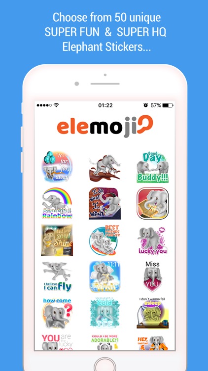 EleMoji - Elephant Emojis & Stickers