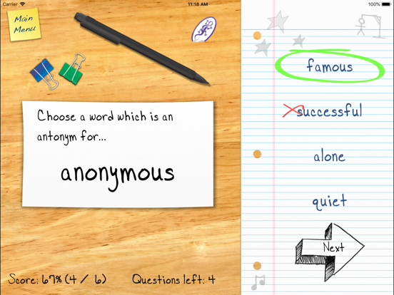 Screenshot #6 pour Antonym Matching Pack 1
