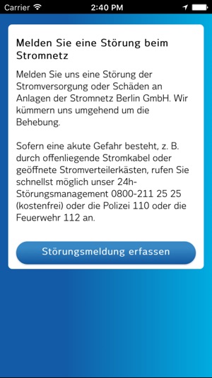 Stromnetz Berlin StörMeldung(圖2)-速報App