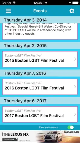 Game screenshot Boston LGBT Film Festival hack