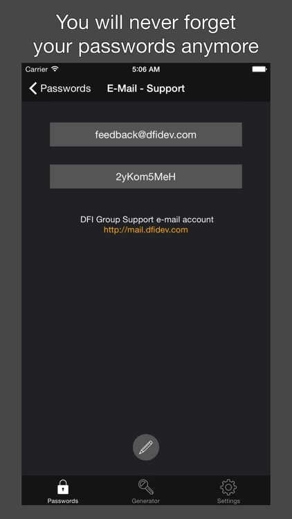 DFI Password Manager screenshot-3