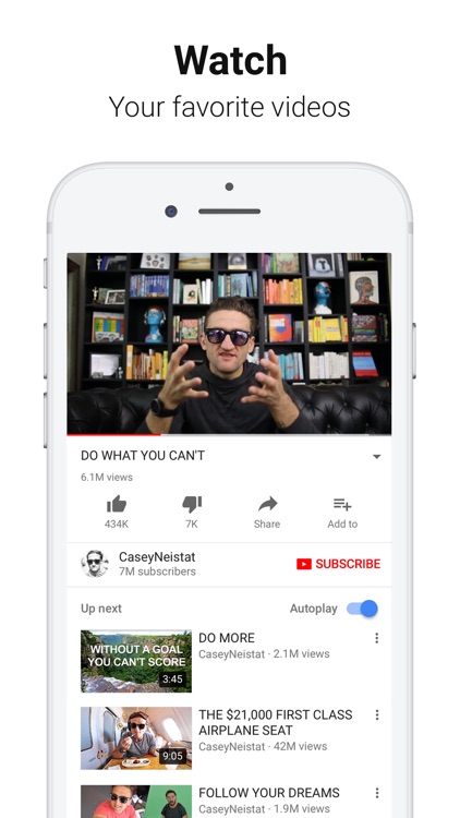 YouTube: Watch, Listen, Stream screenshot-0