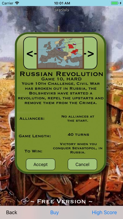 War in Europe