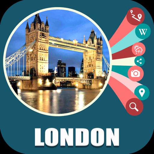 London UK Travel Map Offline icon