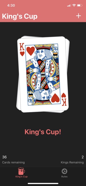 King's Cup - Drinking Game