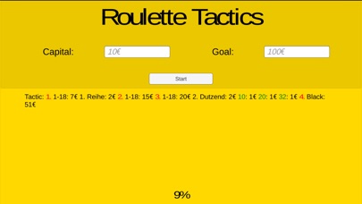 Roulette Tactics screenshot 2