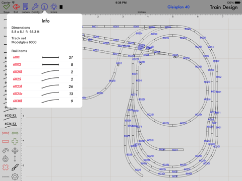 TrainDesign screenshot 2