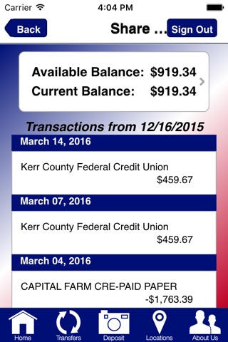 Kerr County Mobile Banking screenshot 4