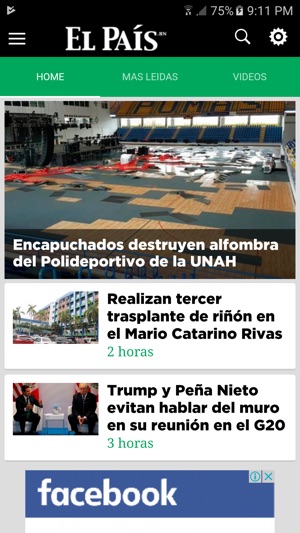 Diario El País.hn - Honduras(圖1)-速報App