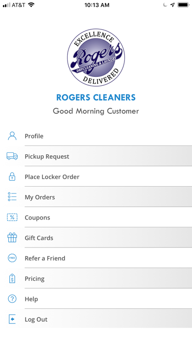 Rogers Cleaners screenshot 2