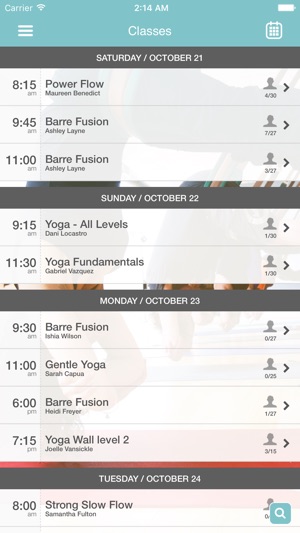 Elevate Yoga & Barre Studio(圖4)-速報App