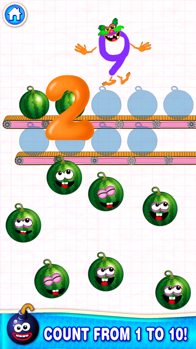 Amazing SuperNumbers Learn to count from 1 to 10 Full Version Screenshot 4