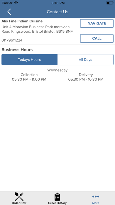How to cancel & delete Alis Fine Indian Cuisine from iphone & ipad 4
