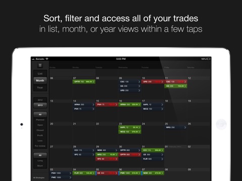 Trading Diary Lite screenshot 3