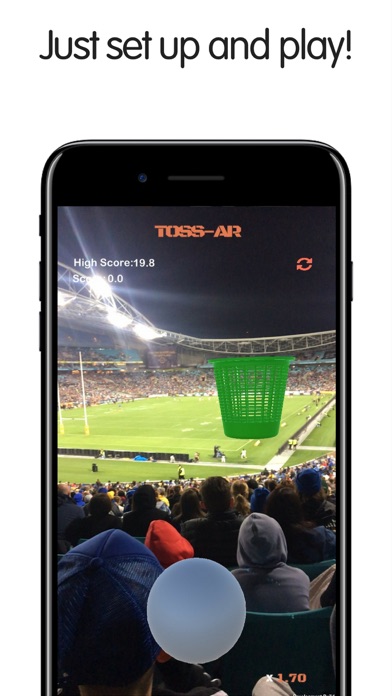 Toss-AR Augmented Reality Game screenshot 3