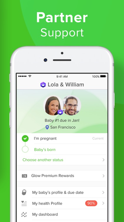 Pregnancy & Baby App - Glow screenshot-4