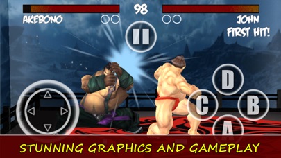 Sumotori Wrestle Jump Fighting screenshot 3