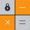 A fully functional iPhone calculator that will be turned into a private storage app once you enter a secret passcode