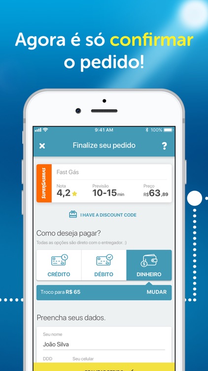 Chama - Entrega de gás screenshot-3