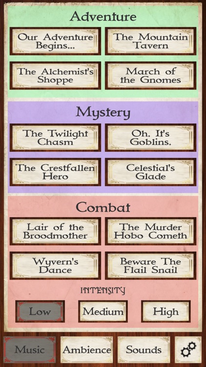 RPG Soundboard