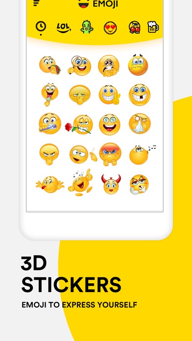 Pop Love Stickers & Emojis screenshot 4