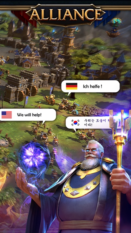 Alliance at war: magic age