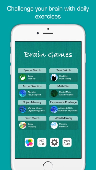 Brain Games - Brain Trainer Screenshot