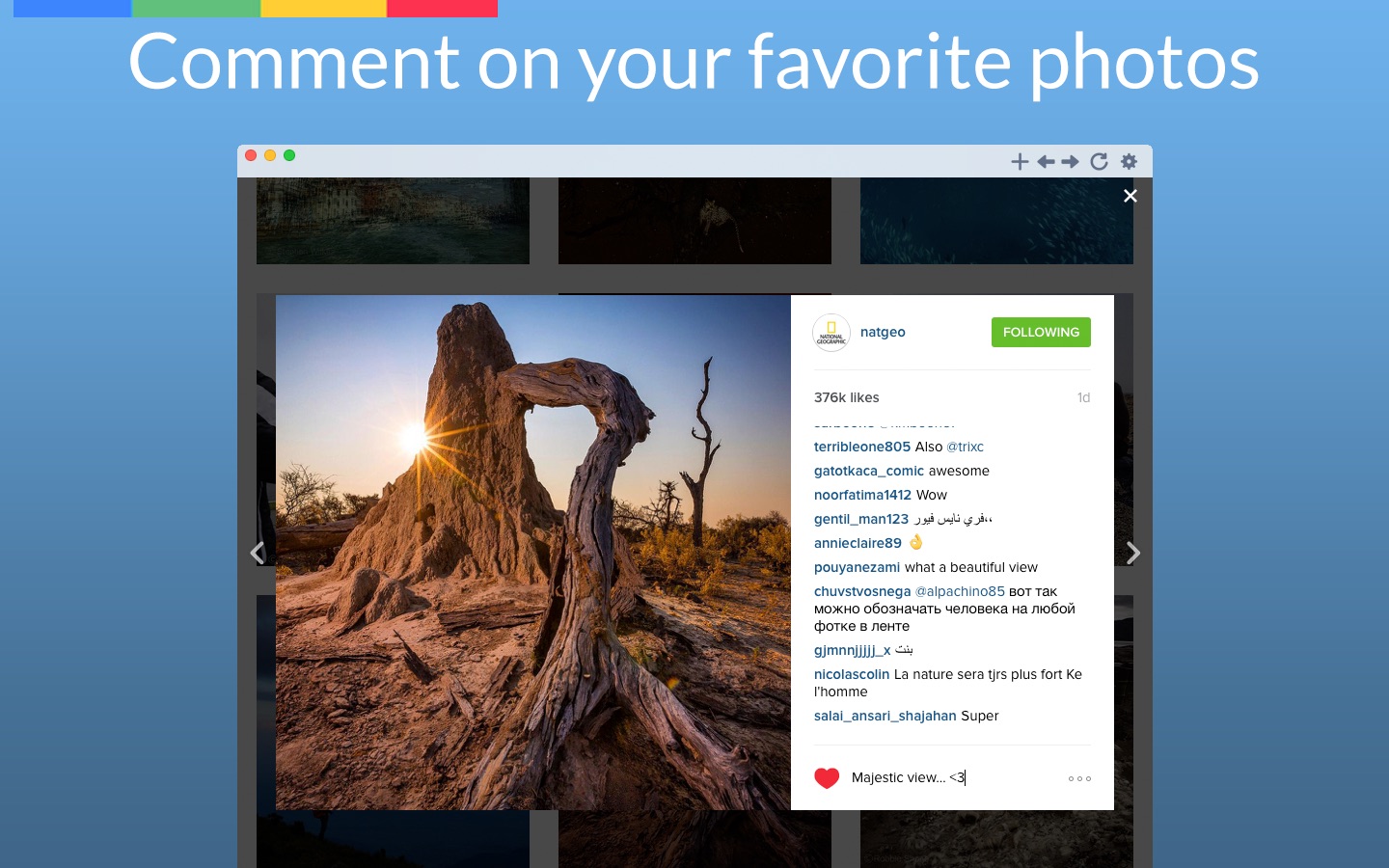 ‎MenuPro for Instagram on the Mac App Store
