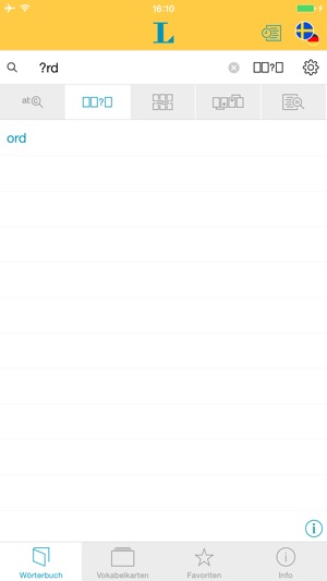 Schwedisch Deutsch Wörterbuch(圖4)-速報App