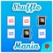 Shuffle Mania is the card shuffle game where players play against the clock to match card pairs in the quickest time