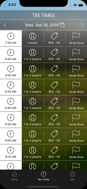 Verde River Golf Tee Times(圖3)-速報App