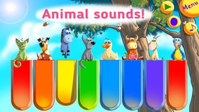 Animal Piano: educational game screenshot 2