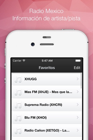Radio Mexico - Lite screenshot 2