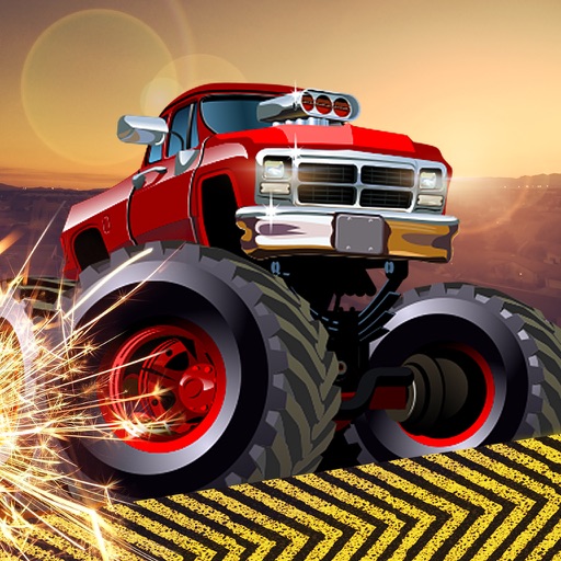 Crazy Stunts Monster Truck Sim iOS App